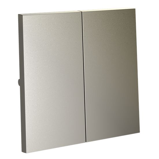 Клавиши для выключателя/переключателя двухклавишного, S70 (шелк)