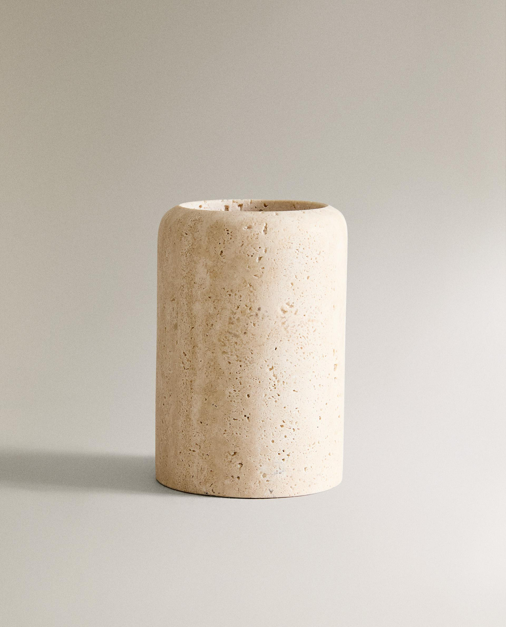 Zara Home стакан для ванной комнаты, мрамор, бежевый · 3533/104