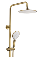 Душевая система WONZON & WOGHAND CLICK, Брашированное золото (WW-N3S962-BG)