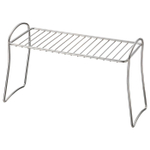 Сушилка для посуды IKEA VALVARDAD (ВЭЛВОРДАД), Нержавеющая сталь, 13x32 см