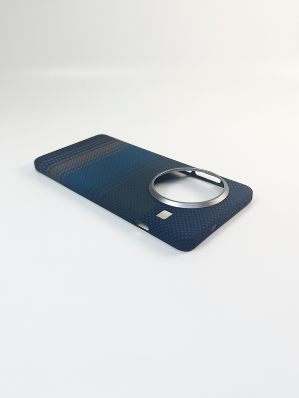 Карбоновый чехол для Oneplus 13 с MagSafe темно-синий (Dark-Blue)