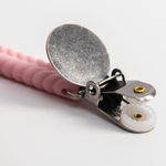 5421482 Держатель для пустышки «Косичка», силиконовый, цвет розовый