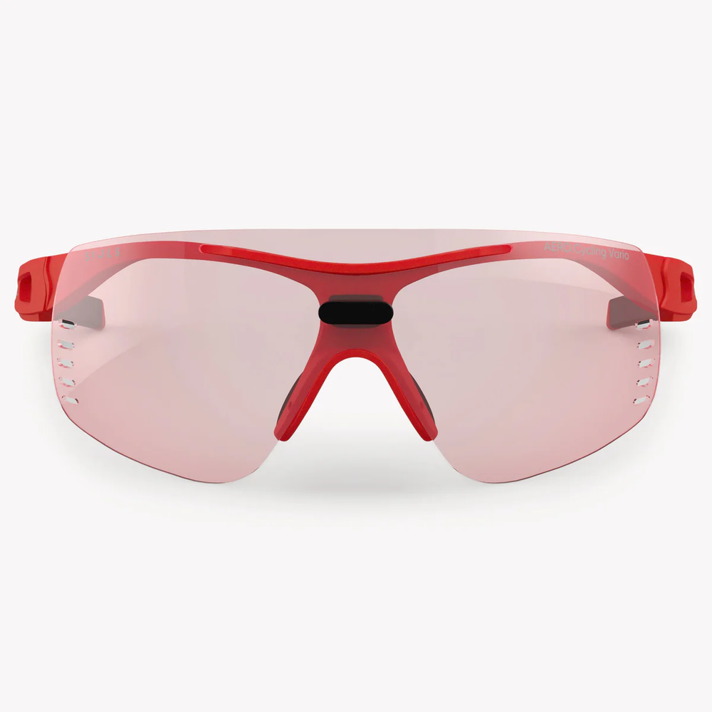 Спортивные очки Siols / AERO.Cycling / Vario Clear 10-75% Red Mirror / Photochromic Lens / Racing Red