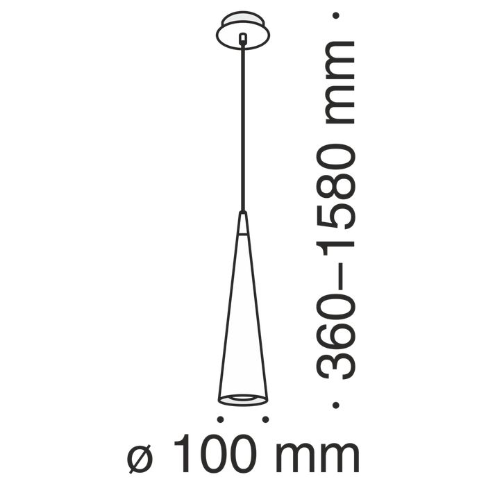 Подвесной светильник Maytoni P318-PL-01-N