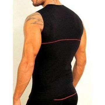 Мужская майка черная Doreanse 2053 Black