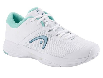 Женские Кроссовки теннисные Head Revolt Evo 2.0 - white/turquoise