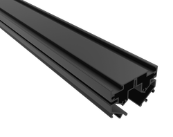 Встраиваемый магнитный шинопровод в натяжной ПВХ потолок Crystal Lux CLT 0.136 01 L2000 BL