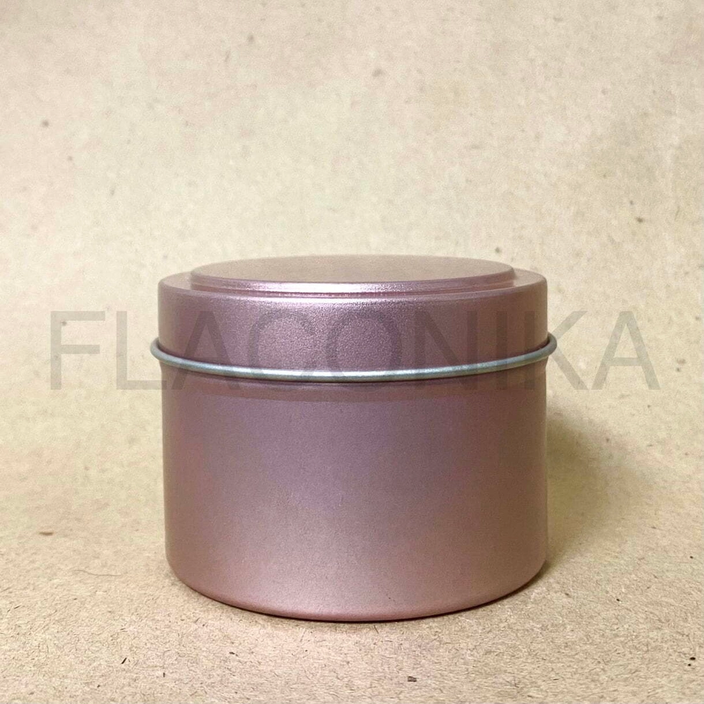 Банка алюминий 120 мл Розовое золото