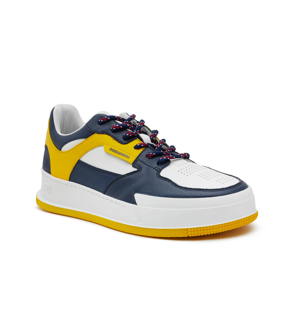 Кожаные кроссовки Dsquared2 - белый(SNM0335 01507272)