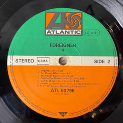 Винтажная виниловая пластинка LP Foreigner 4 (Germany 1981)