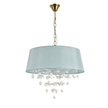 Подвесной светильник 6*E14 V000512 13029/6P Brass бронза Tenerezza Indigo