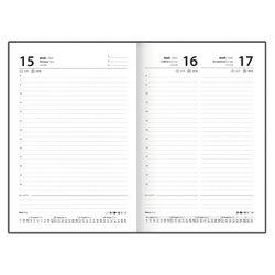 Ежедневник датированный 2026 145х215 мм А5 STAFF ламинированная обложка "Flowers" (117318)