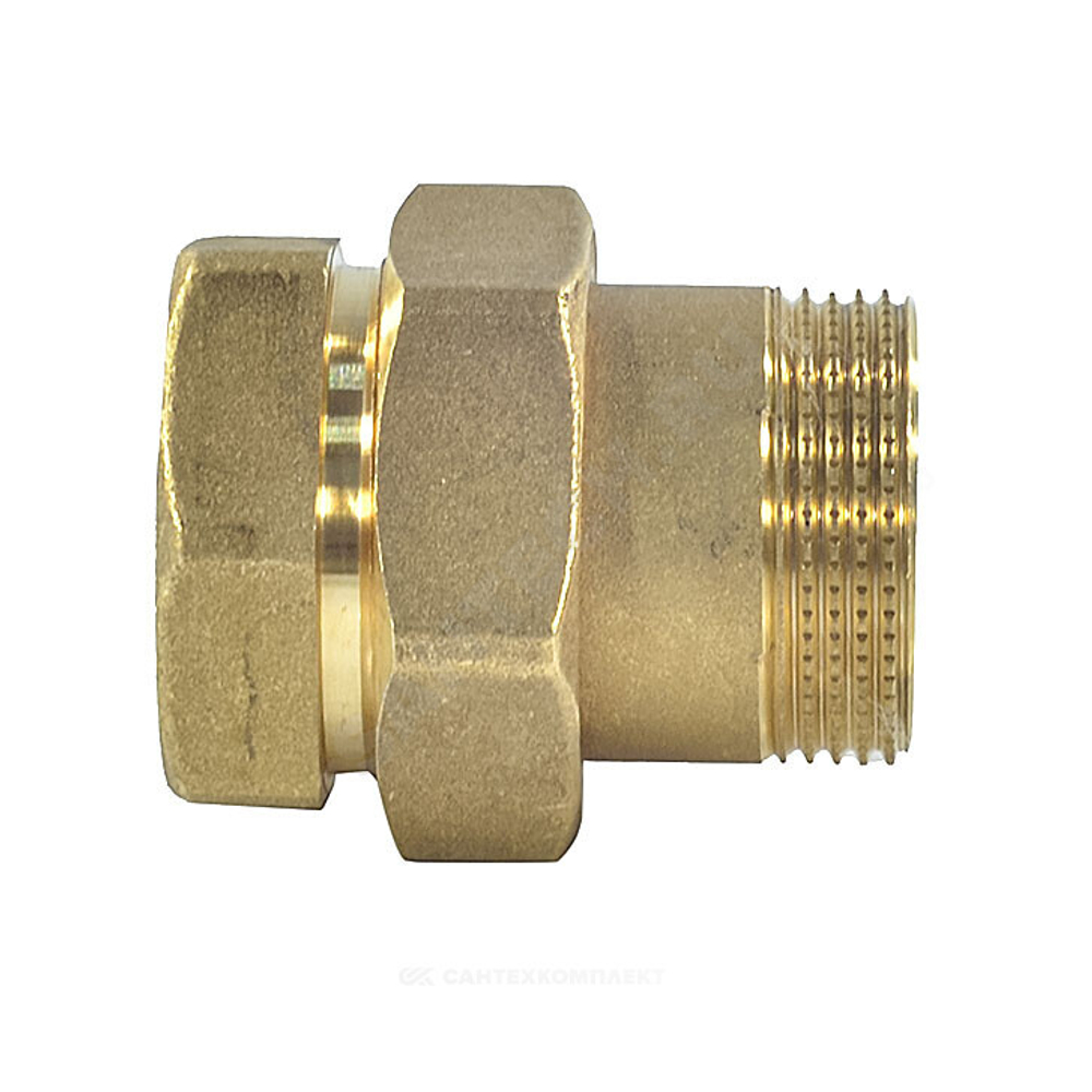 Соединитель латунь американка Ду 40 (1 1/2") прямой ВР/НР R18SP Giacomini R18SPY007