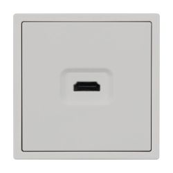 Механизм HDMI розетки SCT-NOBE-MHD1-SFPL-IS (Arlight, Никель) 061845