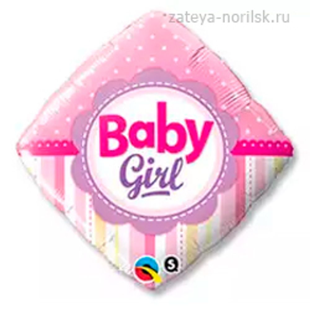 РОМБ-BABY GIRL-Горошек Полоски