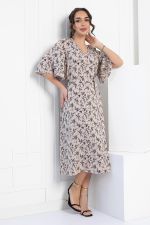 Платье Натали (бежевое) П12732-21М LT Collection