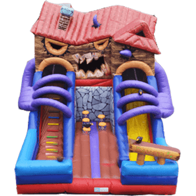 Коммерческий надувной батут "Дом с привидениями"