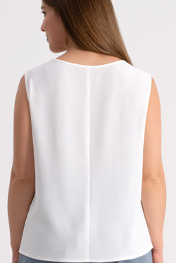 Блузка женская 4132ВПА, белый #30Б094132ВПА