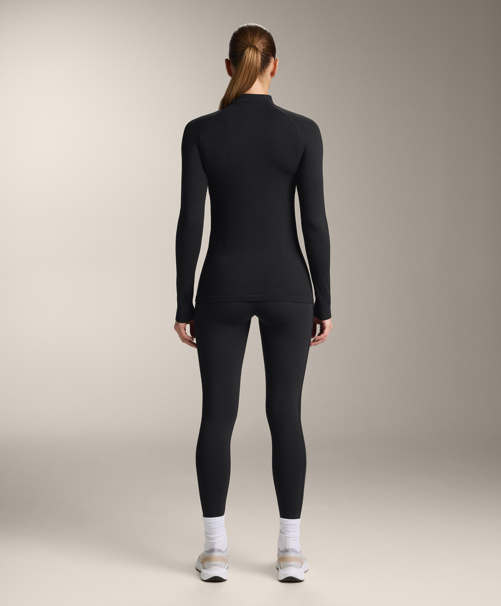 Oysho Бесшовная футболка, черный