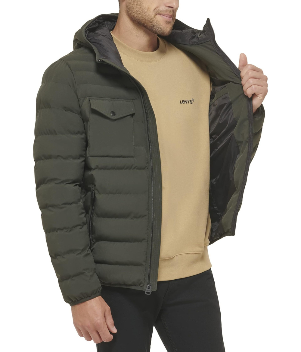 Куртка утепленная мужская LEVI'S STRETCH TWO POCKET QUILTED JACKET
