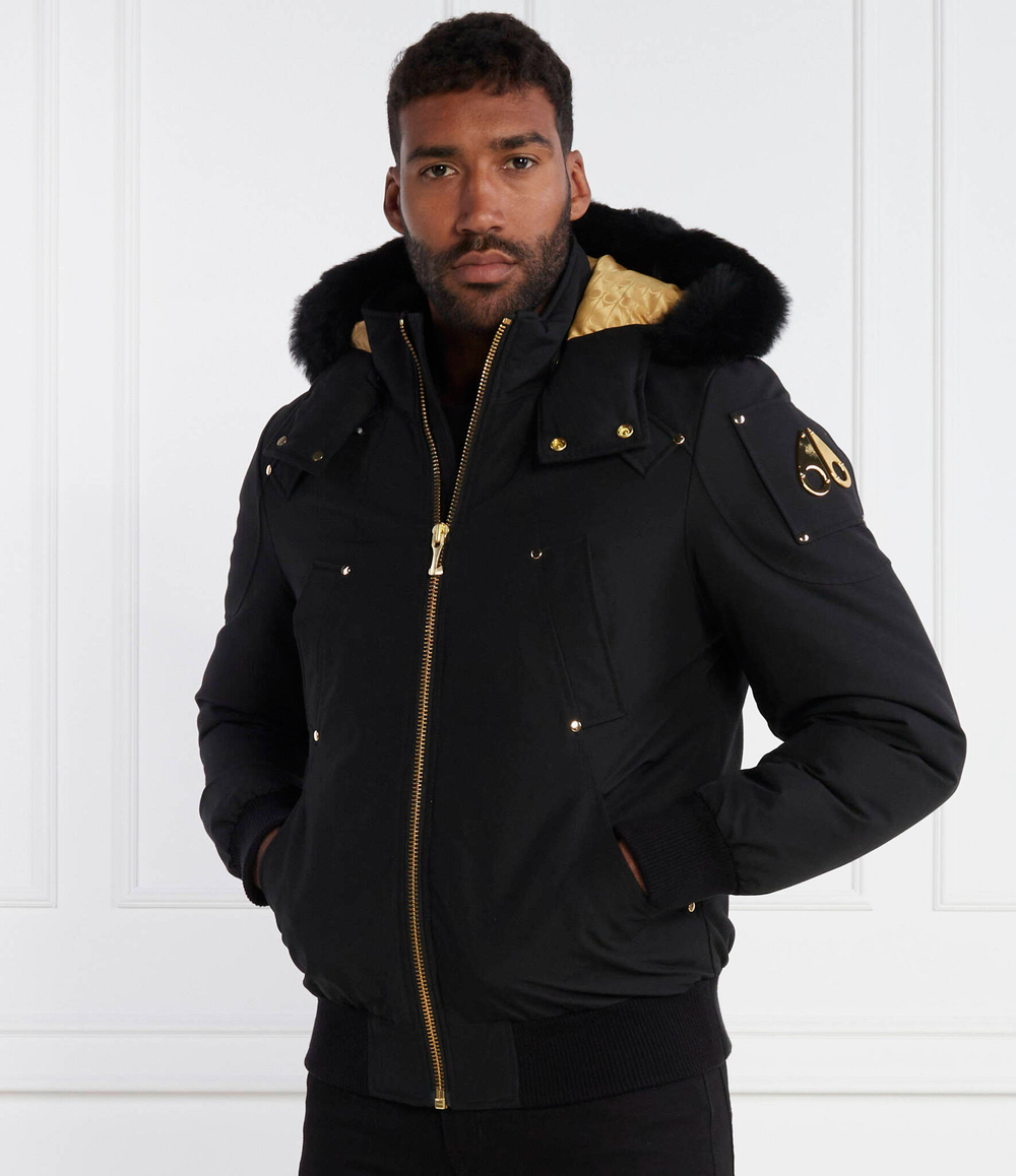 Пуховая куртка Moose Knuckles - черный(M39MB000GS)