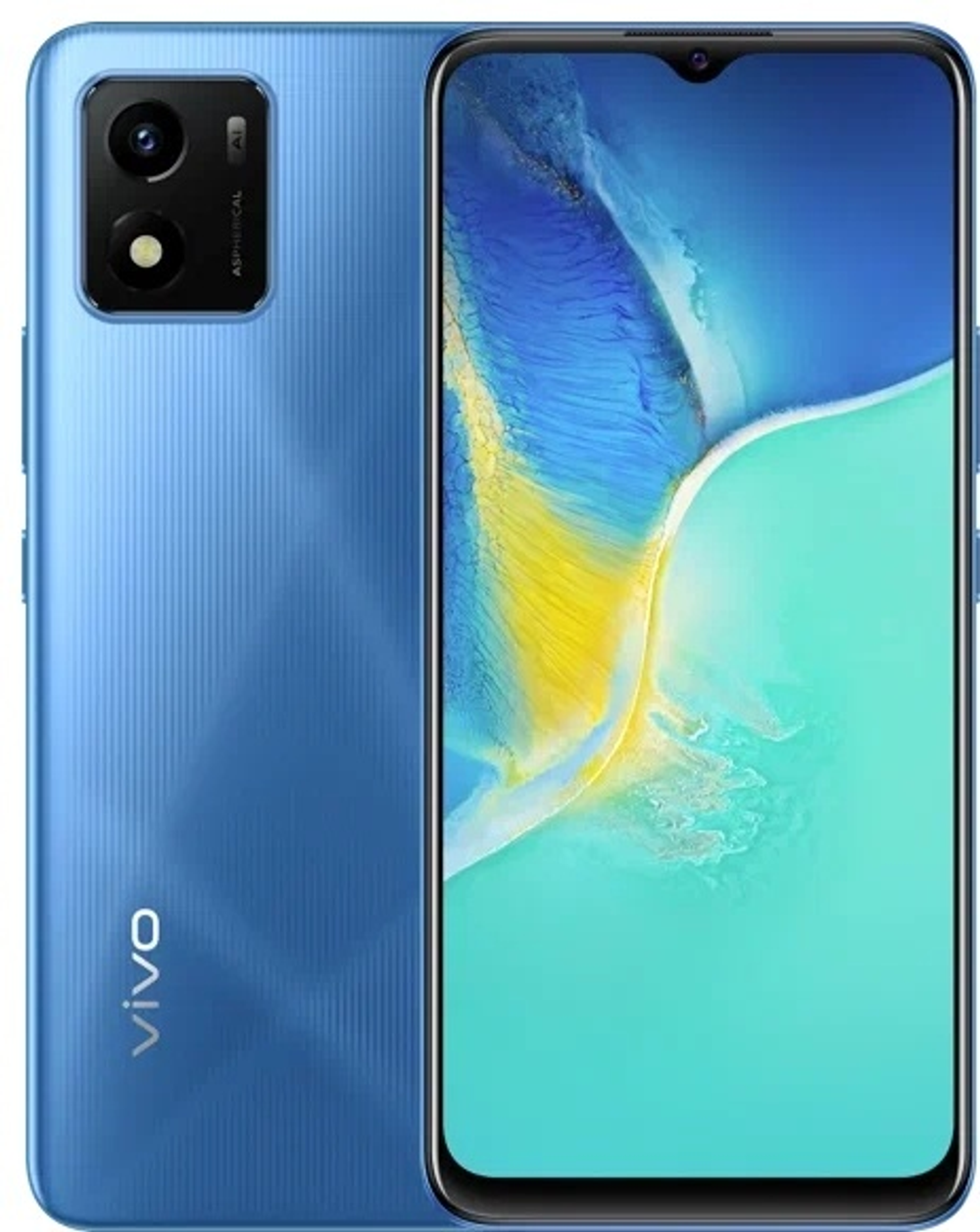 Смартфон Vivo Y01 2 ГБ/32 ГБ голубой