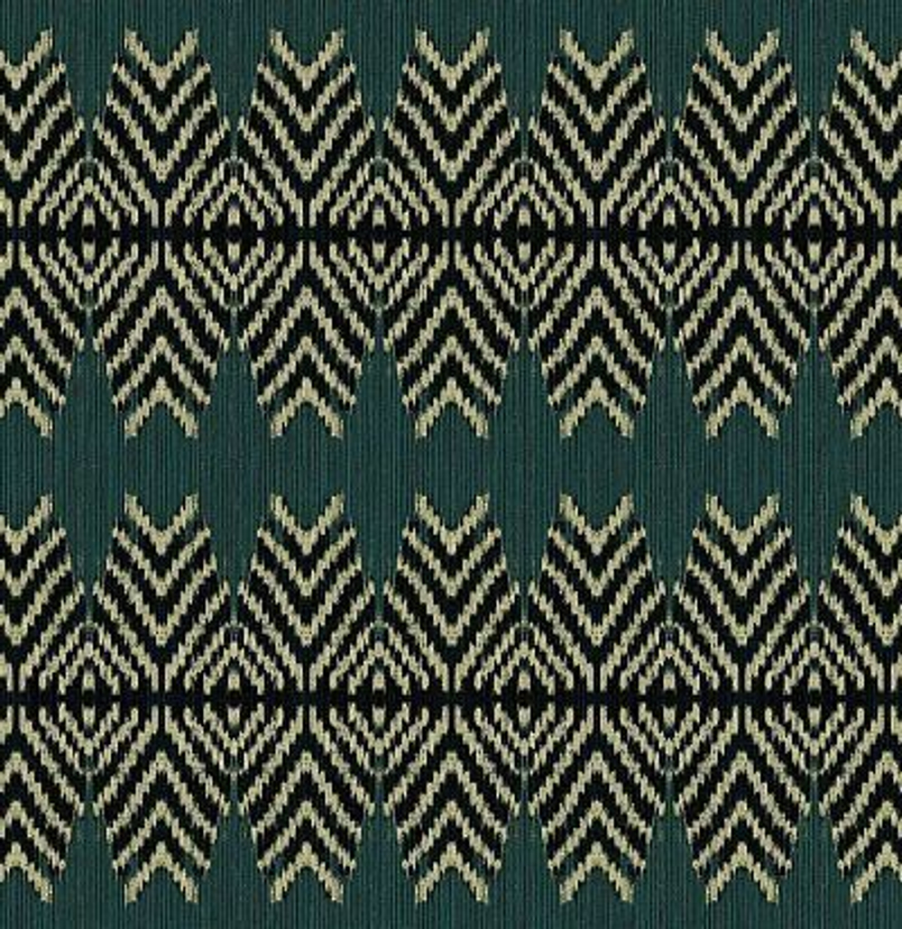 Обои текстильные с этническим рисунком INT1101