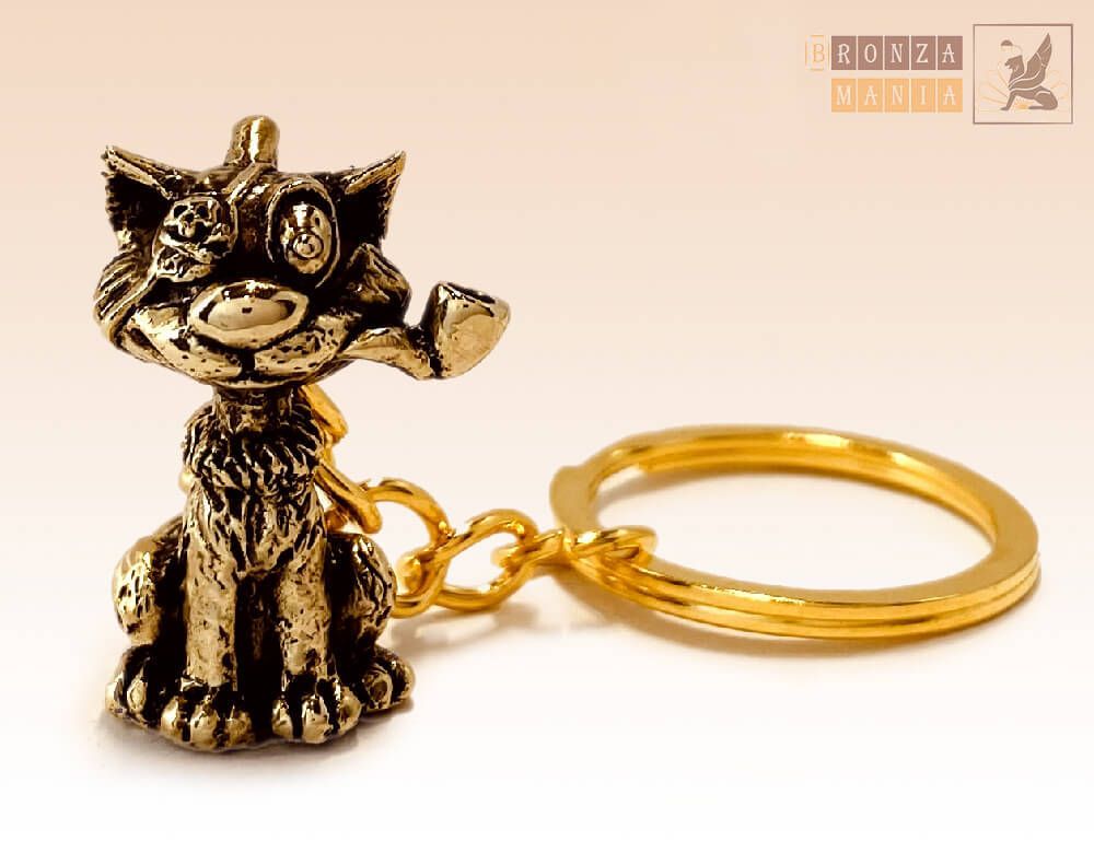 брелок Кот Пират