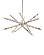 Серебряная люстра “Пэрис”