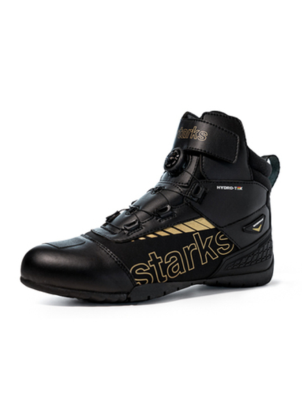 Мотокроссовки STARKS WATERPROOF RS-2 WP Черно-золотые 45