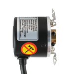 Инкрементальный энкодер INNOCONT D=40мм, полый вал 12мм, 200 имп/об, 24VDC, выход HTL, IP54, -20…+80°C, радиальный кабель 2м