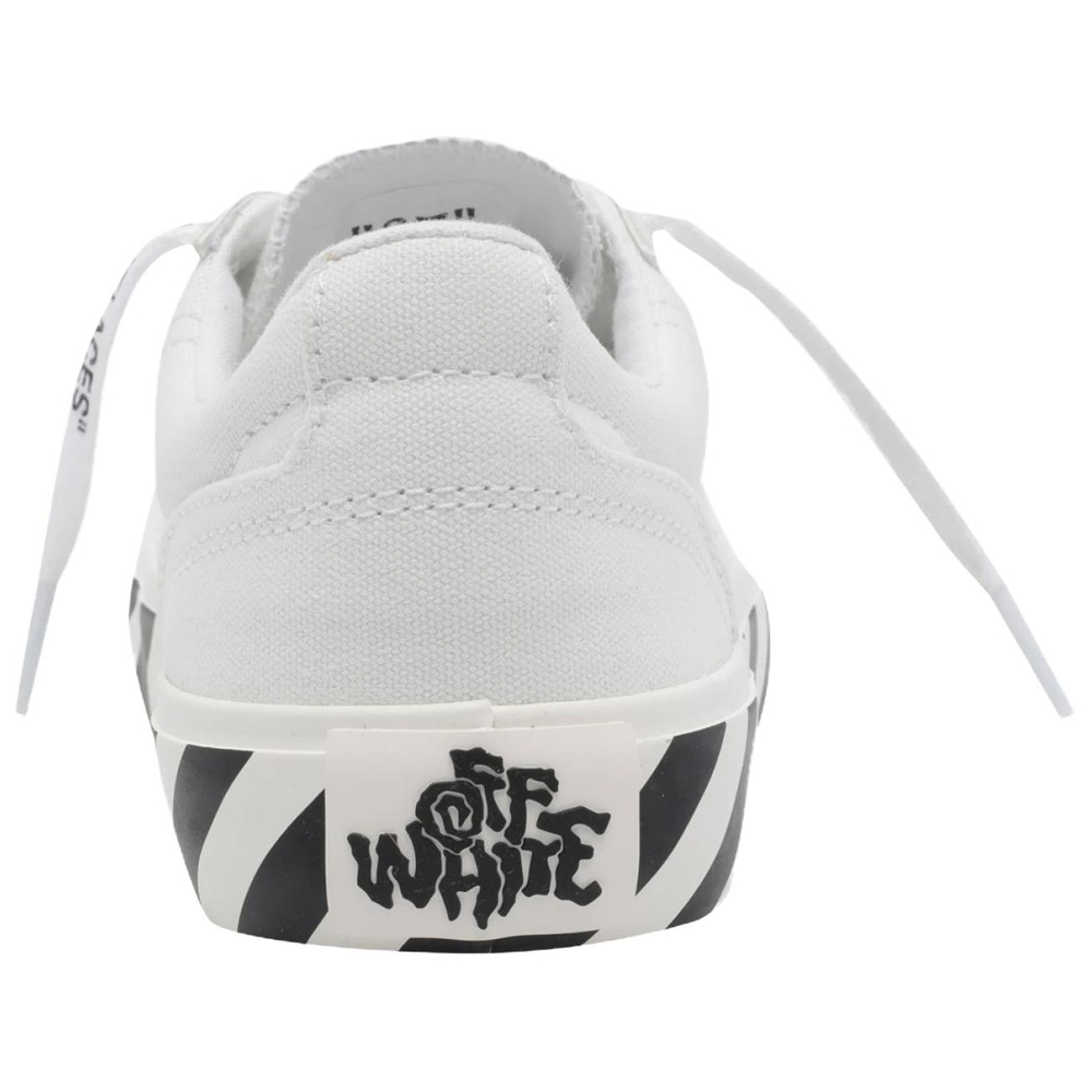 OFF WHITE Low top Canvas Shoes Women"s White