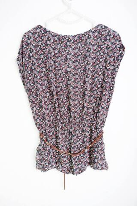 Блузка Oodji цветочный, маркировка 36, визуально на 42 размер