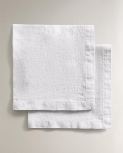 Zara Home столовая салфетка из льна, 45 45 см (комплект 2 шт.) · 1270/022