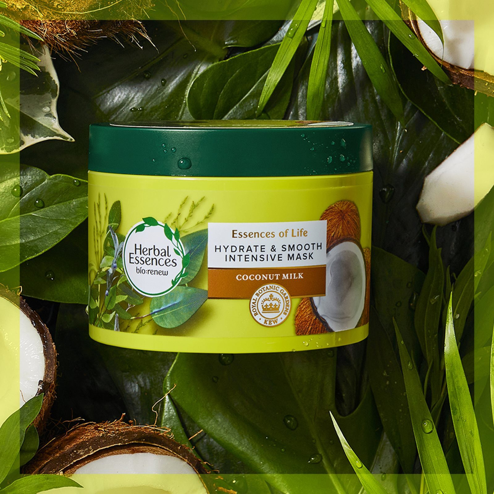 Herbal Essences Essences of Life Coconut Oil - увлажняющая маска для волос /   450  ml  / GTIN 8006540178492