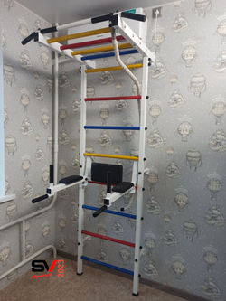 Монтаж шведской стенки Sv Sport в бетонные, кирпичные стены