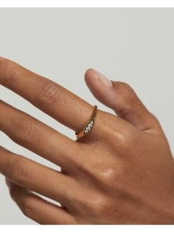 Кольцо Gala серебро 925 пробы покрытое золотом