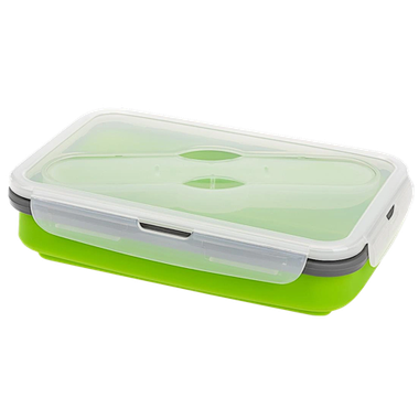 Силиконовый контейнер 1-отсека с ловилкой Premier Fishing PR-FH049 1000мл -