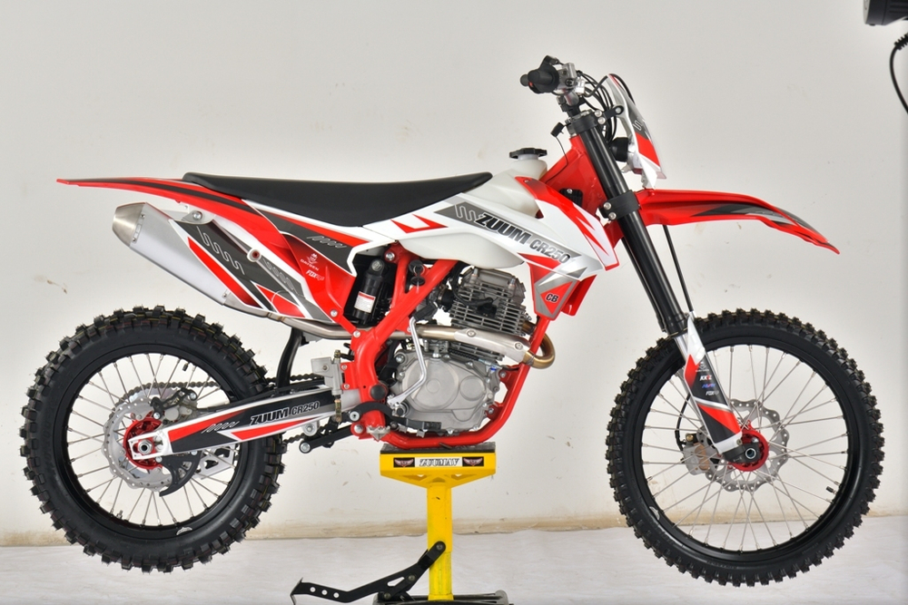 Мотоцикл ZUUM CR250CB (Красный)