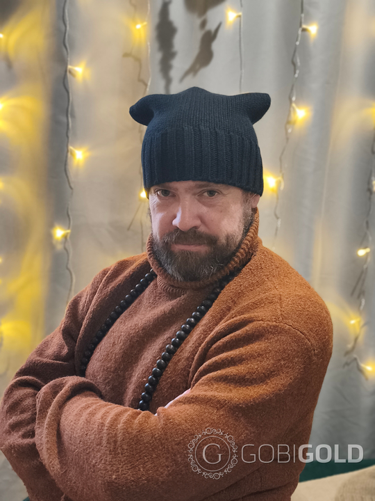 Шапка из 100% кашемира (GOBI) - черная