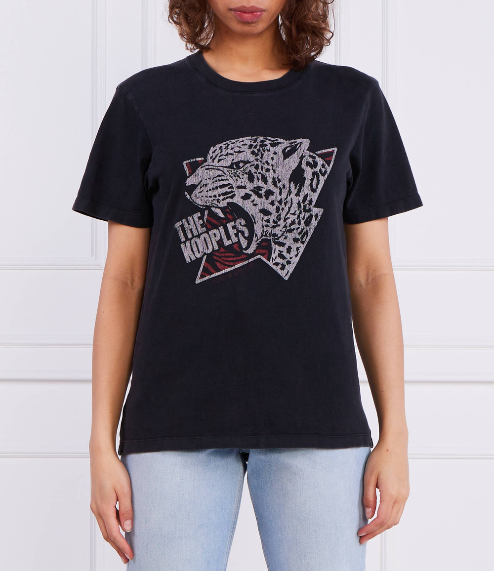 Футболка Modern fit The Kooples - графитовый (FTSC26006K)