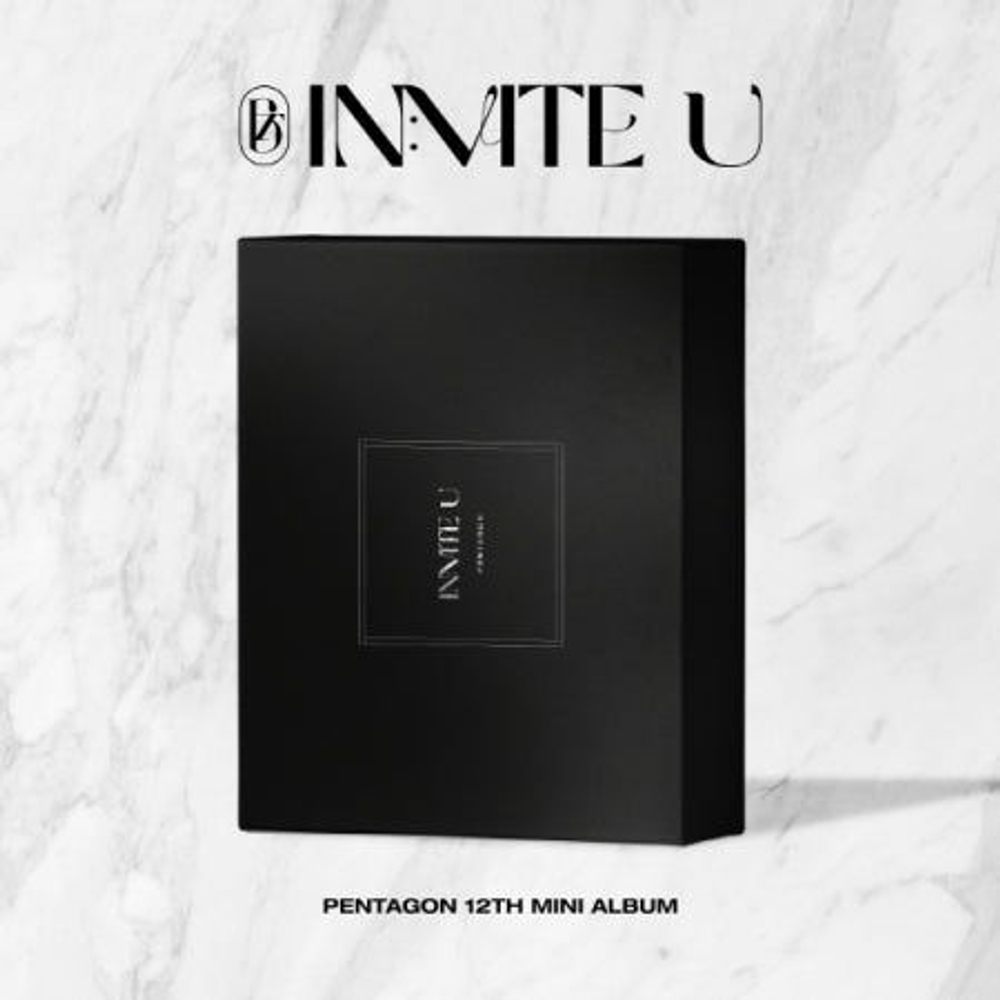 Альбом PENTAGON - IN:VITE U 12th Mini Album NOUVEAU Version