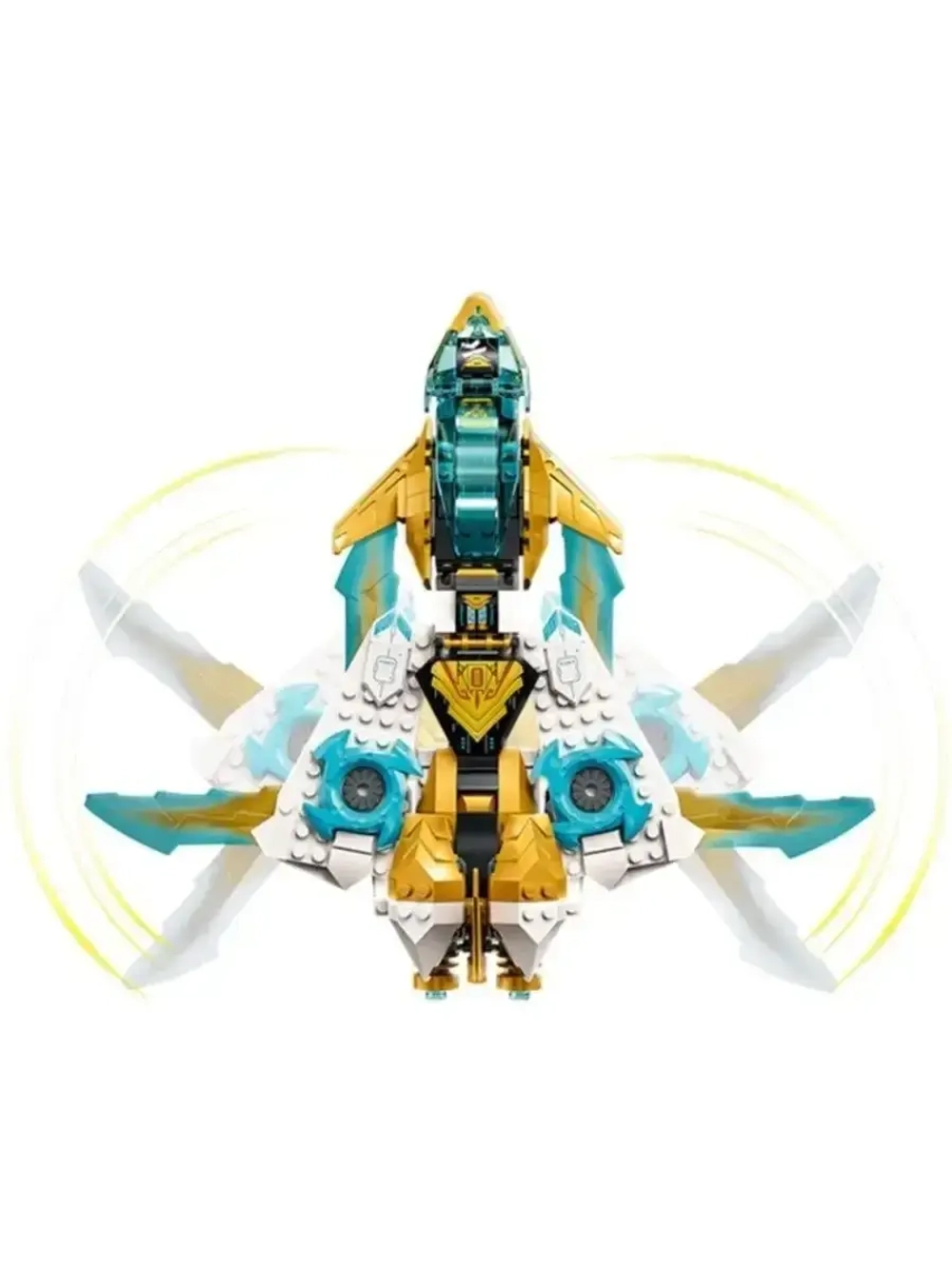 Конструктор Ниндзя Реактивный самолёт Зейна 293 детали 60099