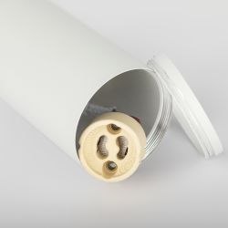 Трековый светильник однофазный ЭРА TR45-GU10 S WH подвесной под лампу GU10 белый | Однофазные светильники под лампу