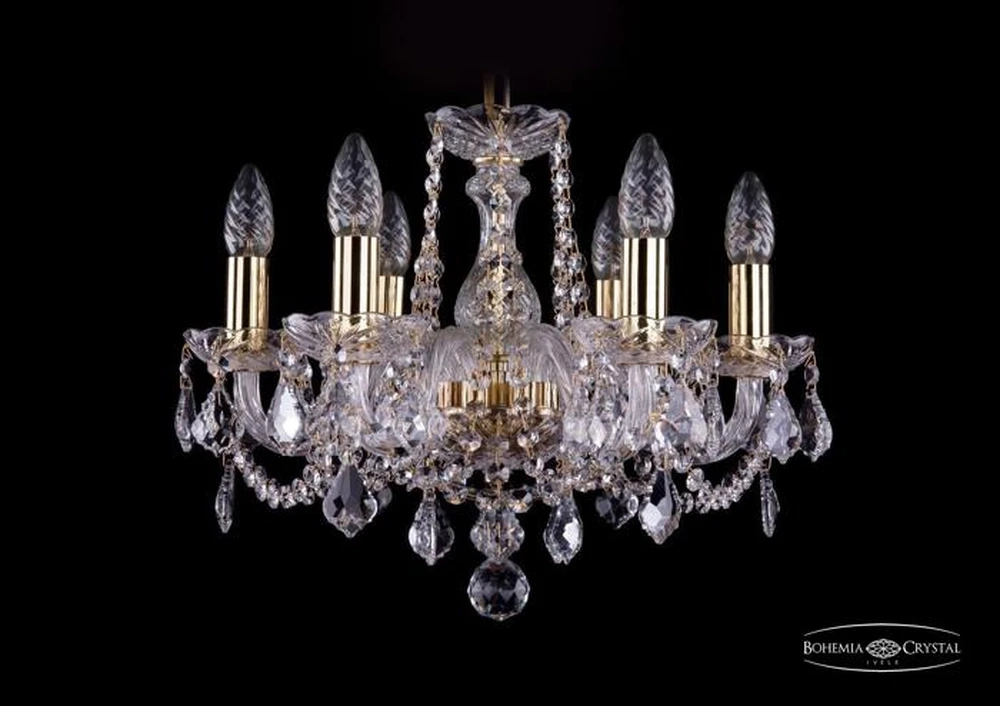 Подвесная люстра Bohemia Ivele 1402/6/141/G/Leafs