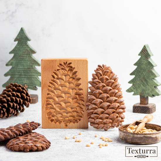 печенье, пряник в виде шишки