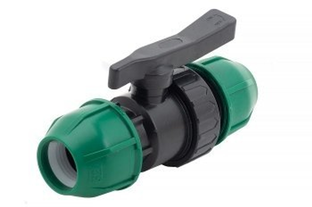Кран шаровой разъемный 20*20 ПНД; 99522