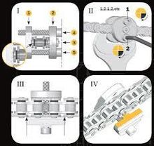 EASY-RIV-5  Инструмент для монтажа цепи, 520, 525, 530 AFAM