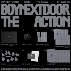 Альбом BOYNEXTDOOR - The Action (предзаказ от WEVERSE SHOP)