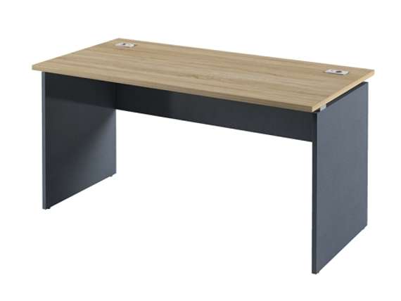 Стол 1500х750х750 с 2-мя заглушками к/к I-25 Дуб Сонома/Антрацит